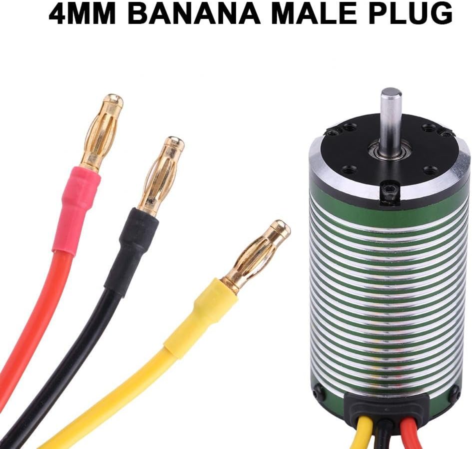 RC Brushless Boat Motor, 3665 3600KV 4500KV 4 Poles Motor for 1/8 1/10 1/12 Remote Control Car Marine Ship(4500KV) - Image 5