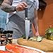 [Upgraded] Mandoline Slicer with Cut-Resistant Gloves and Blade Guard - Adjustable Mandolin Vegetable Slicer and French Fry Cutter, Food Slicer, Vegetable Julienne - Premium Stainless Steel