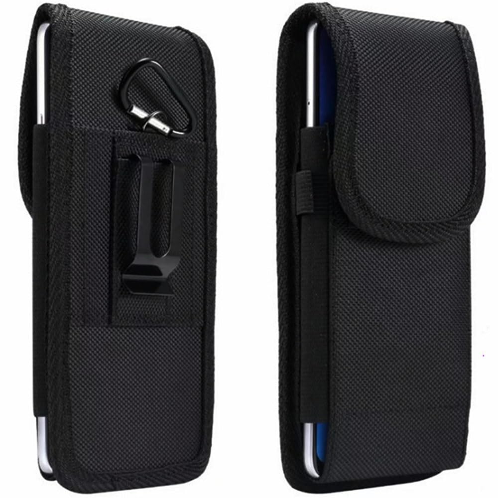 Cell Phone Pouch Nylon Holster Case with Belt Clip Cover for Oneplus Nord CE 3 Lite 10 Pro Nord 2T 2 N100 N10 9 8 Pro 8T 7T 7 Pro 6 6T 5 5T