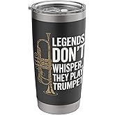Trumpeter Jazz Trumpet Player and Brass Marching Band Stainless Steel Insulated Tumbler