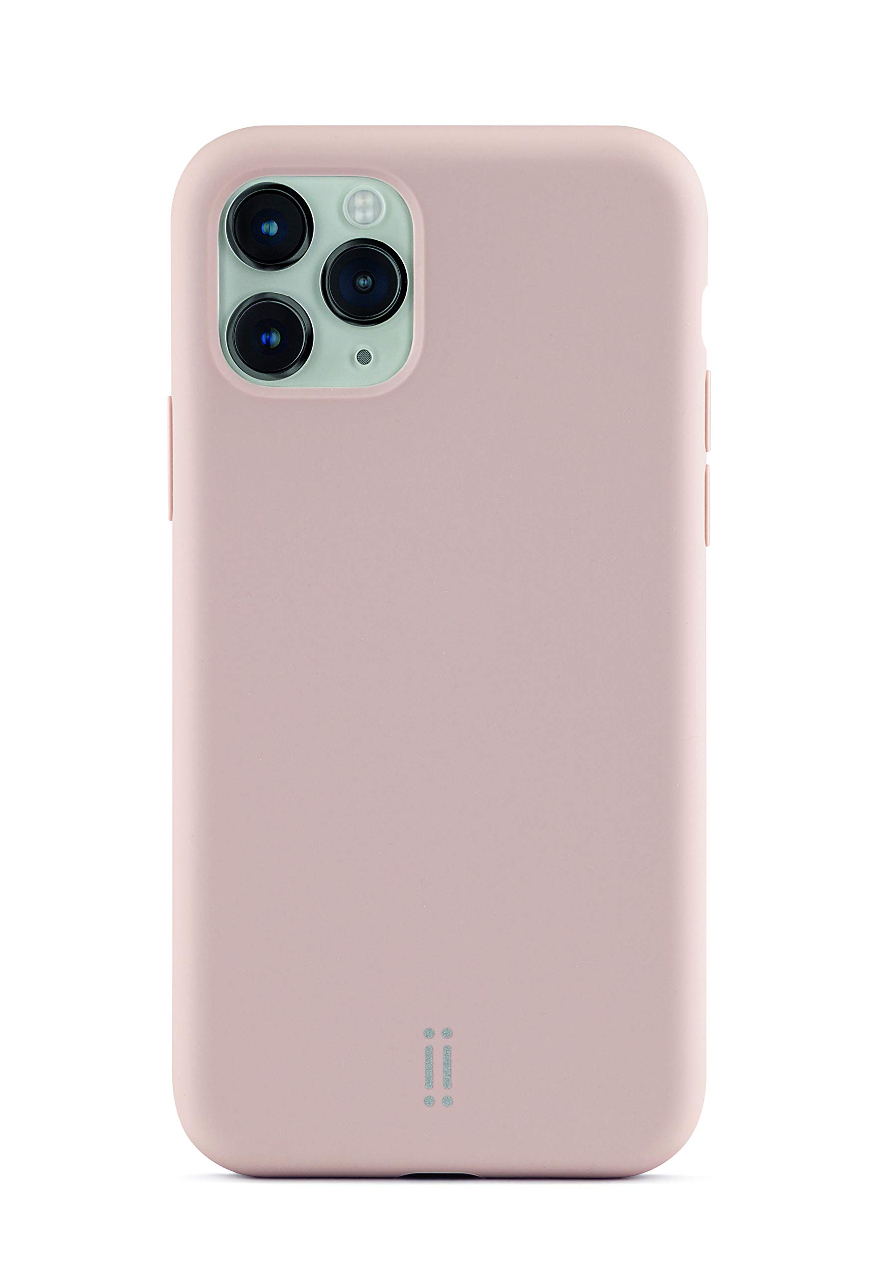 aiino - Strongly Case for iPhone 11 Pro Max, Silicone Case with Microfiber Inner Shell - Pink — image 1