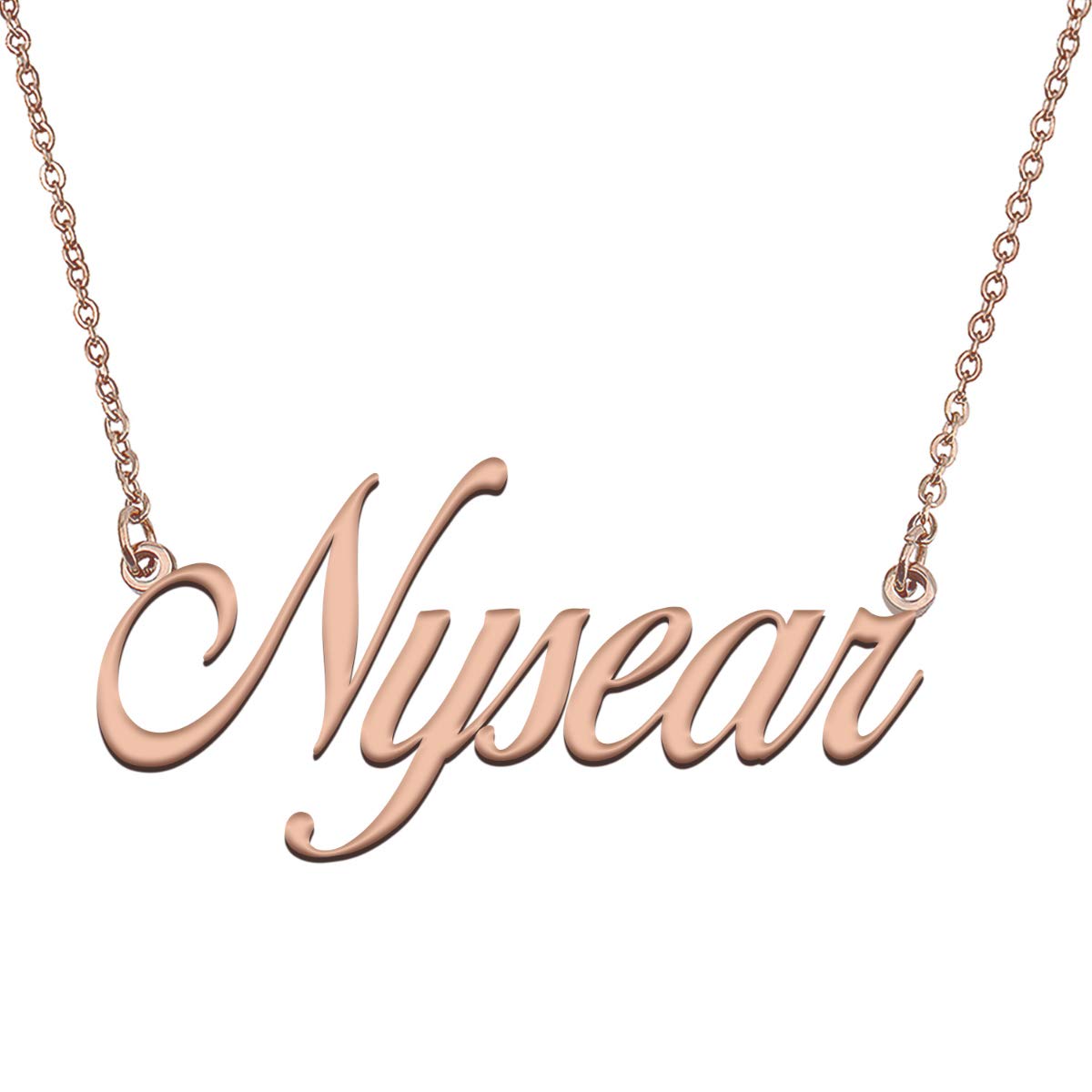 GR35Z9 Customized Unique Nameplate Jewelry My Name