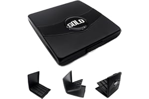 AESTIVATE Reeds Case 8 Reeds Grids Clarinet Reeds Saxophone Reed Guard Multi-Instrument Reed Case Container Waterproof Wear Resistant Portable Storage for Woodwind Instrument Accessories