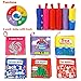 FunsLane Baby Bath Books, Soft Cloth Books for Babies First Year Gift, Activity Fabric Non-Toxic Crinkle Books, Infants Boys and Girls Early Educational Learning Toys, Baby Shower