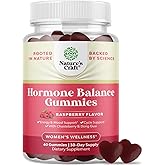 Hormone Balance for Women Gummies of All Ages - PMS Support Supplement for Women to Regulate Menstrual Cycle & Hormonal Balance Menopause & Mood Swings with Vitamin B6 & Dong Quai - 60 Chews