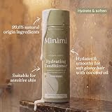 Miniml Hydrating Hair Conditioner Indulgent Coconut 400ml Vegan Cruelty Free view 5