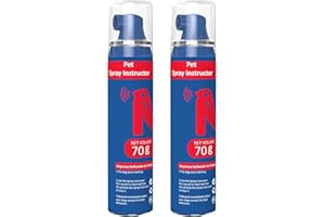 EDUPET Spray Corrector Dog Trainer, 70ml 2 Pack Corrector Spray for Dog to Stops Barking, Jumping Up, Place Avoidance, Food Stealing, Dog Fights