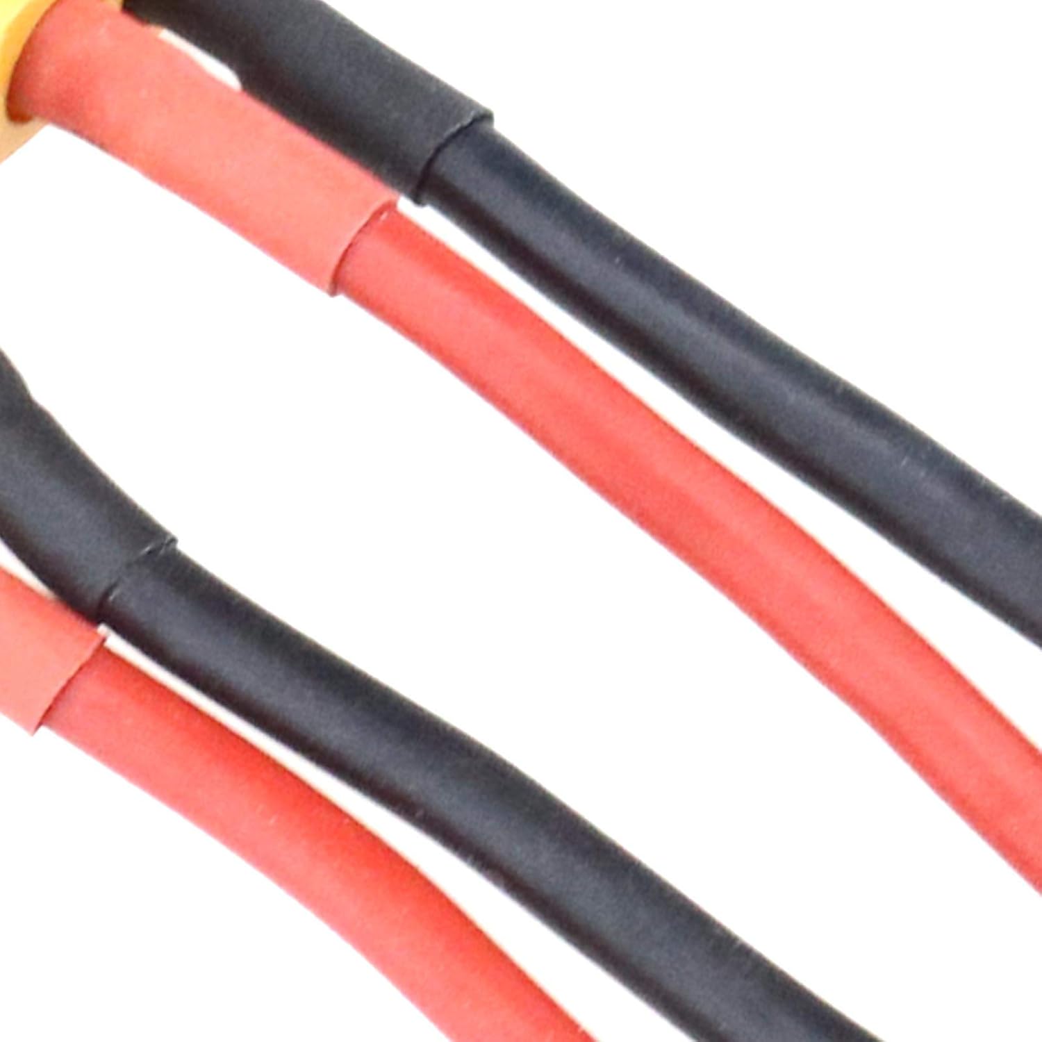 OTOTEC 2Pcs XT60 Male to Female Connector Adaptor Plug 14AWG with 8cm Cable for RC UAV Car Charger LiPo Battery Connector - Image 3