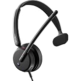 EPOS Impact 430T Mono USB C and USB A On-Ear Headset with Dual Noise-Canceling Mics, Microsoft Teams Certified, Plug-and-Play, Zoom Compatible, Ideal for Home Office &amp; Business Calls