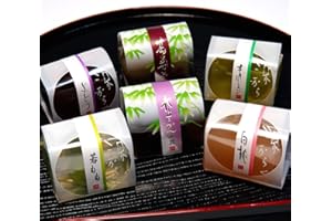 Mayca Moon Assorted Yokan & Jelly Wagashi Japanese sweets Varied Flavor 6 pieces set