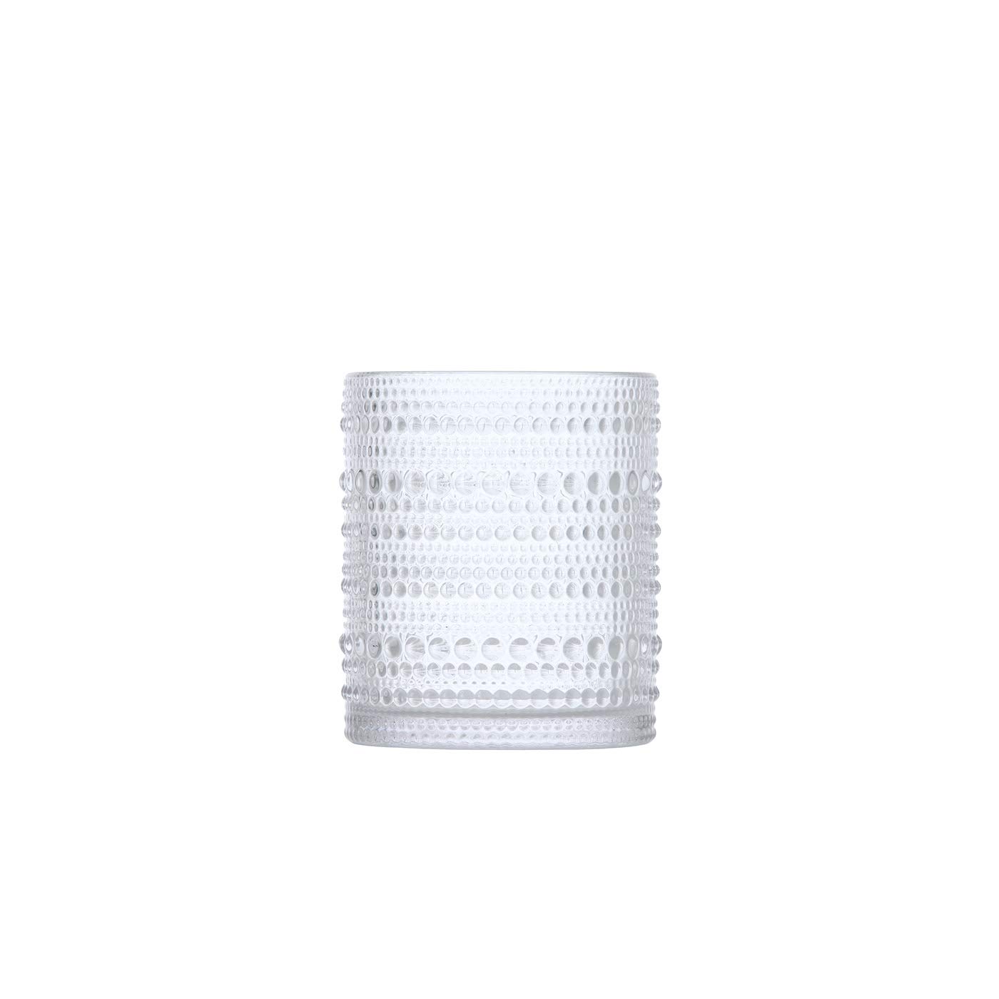 Fortessa Jupiter Beaded Hobnail Glass, 10 Ounce Double Old Fashioned (Set of 6), Clear Image Fortessa Jupiter Beaded Hobnail Glass, 10 Ounce Double Old Fashioned (Set of 6), Clear Image