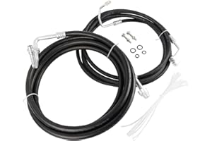 SEAFORIE SU33468 Rear AC Lines Set, Air Conditioning Line Hoses Kit Compatible with Chevy Suburban,GMC Yukon XL, Cadillac Escalade ESV 2007-2014