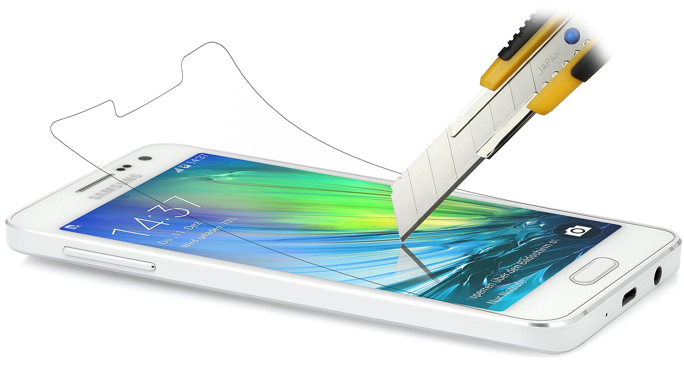 StilGut 2 x Tempered Glass Screen Protector for Samsung Galaxy A3