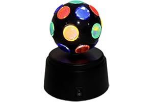 Disco Light | Small Colorful Flashing Home Decor,Disco Ball Lights Decorative Lamp,for Wedding Christmas Halloween Home Bar K