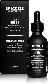 Brickell Men's Argan Oil Hair Treatment Organic Natural Lightweight 59ml Scented view 2