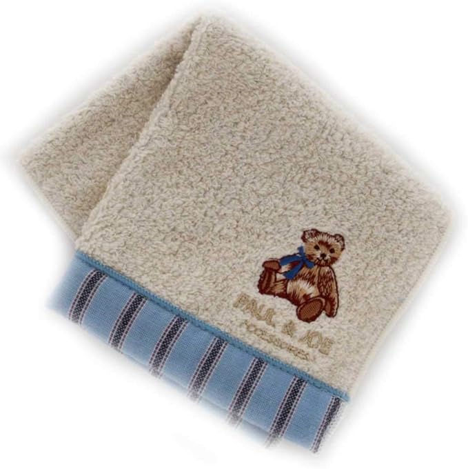 ポール ジョー レディース タオルハンカチ アイボリー クマ モチーフ 綿100 刺繍 婦人 ハンドタオル 25cm ポールアンドジョー Paul Joe Accessoires 11 ハンカチ バンダナ 通販 Amazon