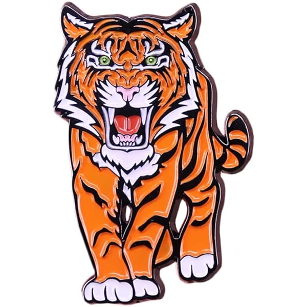 Detroit Coney Enamel Lapel Pin – Cast Cloisonné Design, 1 1/8" X 1/2" – For Jackets, Bags & Denim