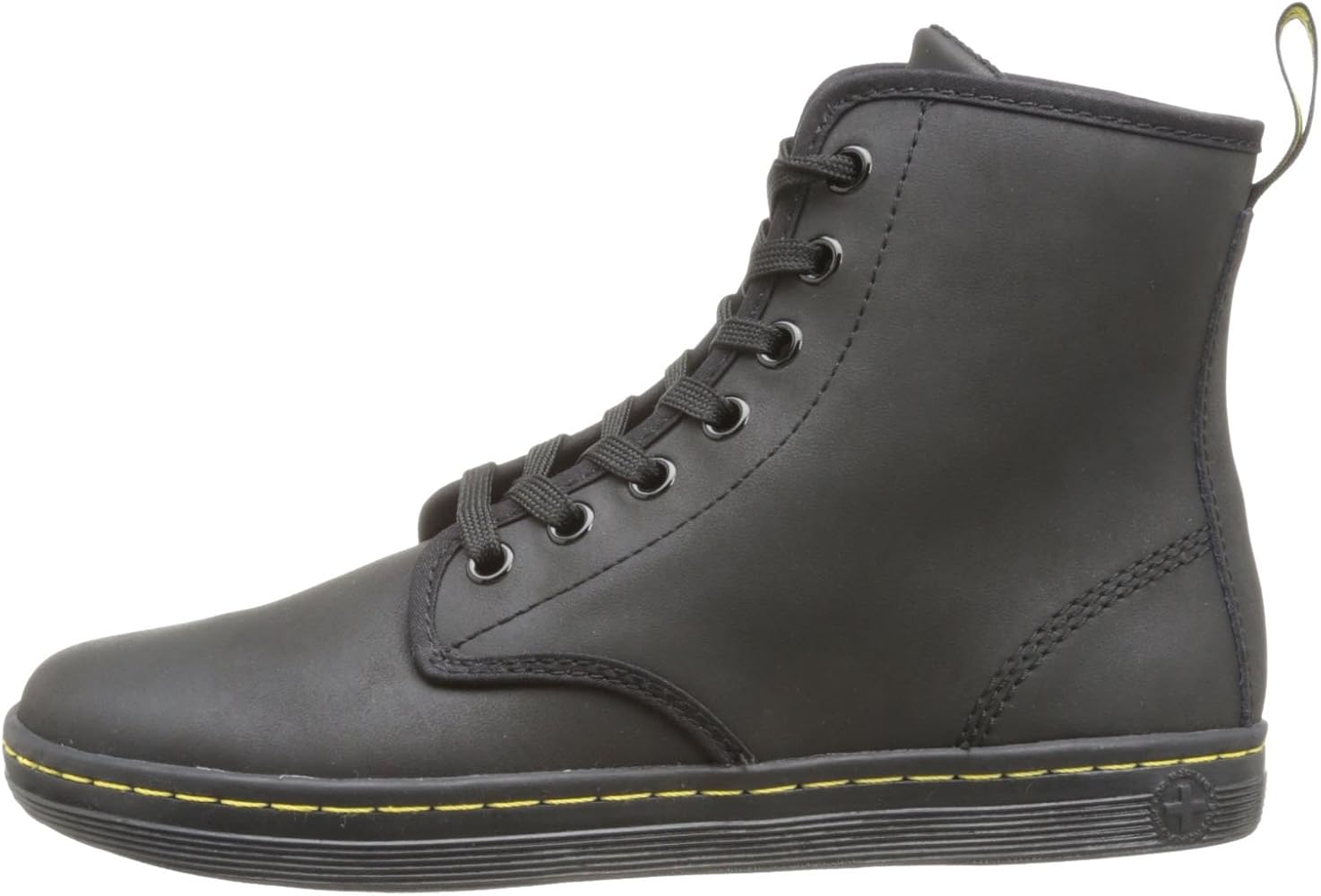 dr martens black greasy