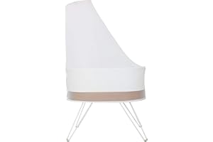 HAPPIEST BABY Shoo Mosquito Net for SNOO Sleeper - Bassinet Netting Cover Protects Infants Against Bugs - Crib Canopy Bug Shield for Newborn Babies