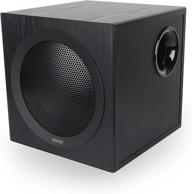 CX7 - Pack d'enceintes multimédia 2.1, 69W, avec Bluetooth V5.0, subwoofer de 21 cm (8 Pouces) et télécommande Infrarouge : Parfait pour la télévision, Le PC, l'ordinateur Portable, etc.
