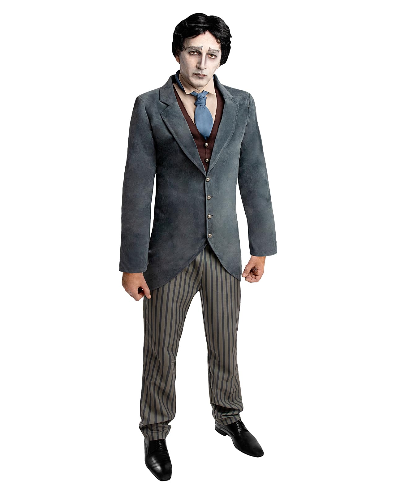 Funidelia Official Victor Van Dort Costume - Corpse Bride for Men, Includes jacket, vest with chest piece, tie and trousers - Costume for adults for parties, Carnival and Halloween - Size XL