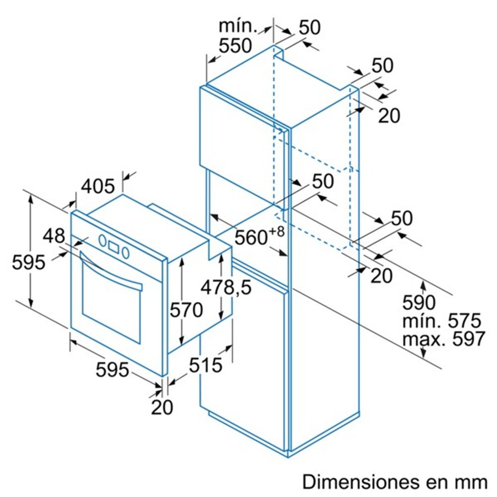 Balay 3HB504XM - Horno 3Hb504Xm Con 6 Funciones: Amazon.es ...