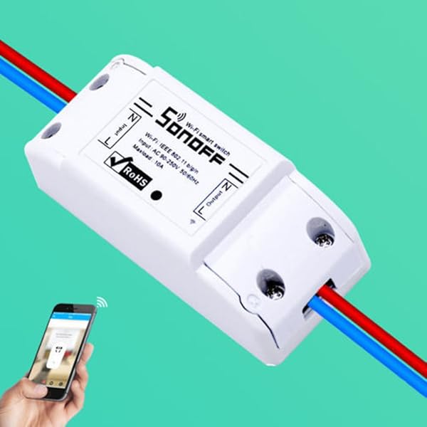 Sonoff Smart Home Wi Fi de control remoto inalmbrico Sistema de Control de temporizador interruptor de encendido del interruptor mediante eWelink APP