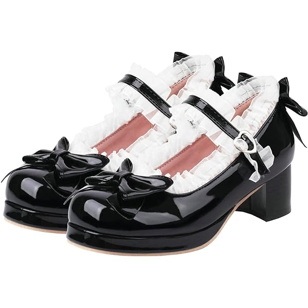 Amazon.com | Women's Kawaii Platform Mary Jane Patent Shoes