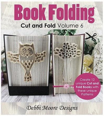 Debbi Moore Book Folding Cut & Fold Volume 6 CD Owl Love Mr & Mrs Baby (327294)