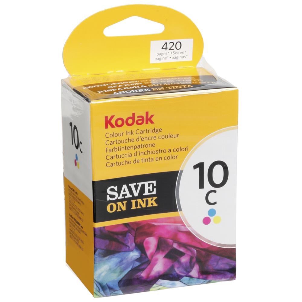Kodak Genuine 10C Ink Cartridge - Coloured (420 Pages)