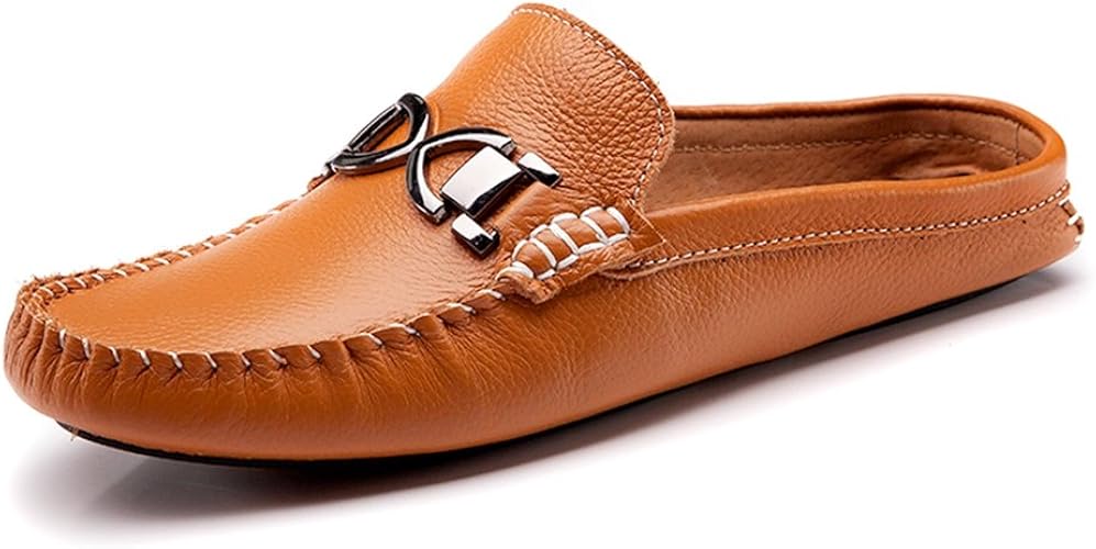 Amazon Wewin メンズ ビジネス サンダル ビジネスシューズ スリッパ スリッポン オフィス 職場用 カジュアル クールビズ 蒸れない靴 ローファー スリッポン