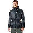 Rab Men's Microlight Alpine 700-Fill Down Hooded Puffer Jacket for Hiking & Skiing