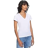 Goldie Lewinter Women's Organic Jersey V Neck Tee