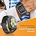 YOUMAKER Apple Watch 4 Case 44mm, Screen Protector Friendly Rugged Protective Shockproof Case with Comfortable Strap Bands for Apple iWatch 44mm Series 4 (2018) - Black