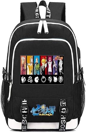 seven deadly sins bookbag