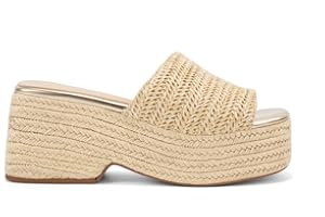 Monrovia Women's Sandals for Women 2024 Platform Wedges Sandals Slides Espadrilles Wedge Heels Raffia Straws Chunky Sandals