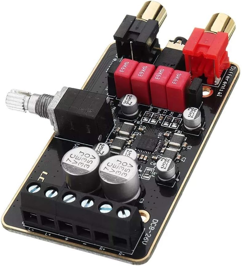 HDHUA Modification Accessories PAM8620 DC12V-24V 15Wx2D ClassDual Channel Digital Amplifier Board Stereo Amplifier Module