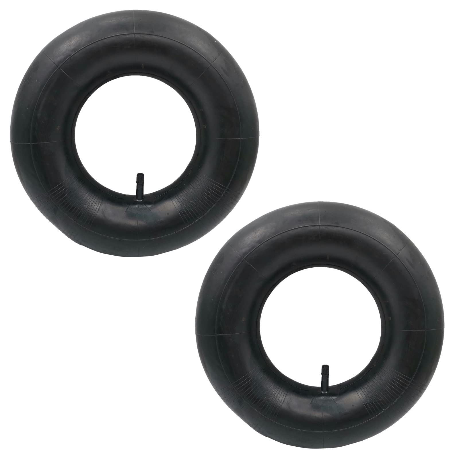 2PCS Wheelbarrow Inner Tube 4.00-6/13x5.00-6 Straight Valve fits Wheelbarrow Tire, Lawn Movers, Hand Trucks, Carts Replacement Inner Tubes