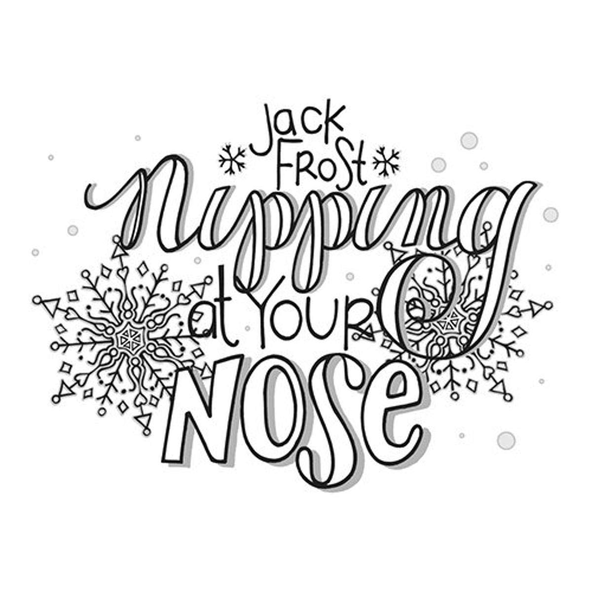 Spellbinders Jack Frost 3D Shading Stamp, Multicoloured