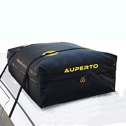 Namotu 15 Cubic Feet Rooftop Cargo Carrier Bag Perfect For Car Withwithout Rack Heavy Duty Roof Top Luggage Storage Bag With 2 Reinfored Long