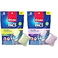O-Cedar Floor Cleaning 20ct Pacs with Citrus Scent 10ct (1- Pack) and Lavender Scent 10ct (1-Pack)