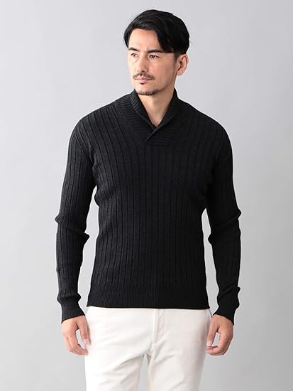 Amazon エポカ ウォモ Epoca Uomo ホールガーメント ショールカラー ニット メンズ 50 チャコールグレー 08 セーター 通販 Amazon エポカ ウォモ Epoca Uomo ホールガーメント ショールカラー ニット メンズ 50 チャコールグレー 08 セーター 通販