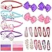 HAIR ACCESSORIES FOR GIRLS, TODDLERS & BABY GIRLS: 40 Pcs of Headbands, Hair Clips, Hair Bands, Bows, Ribbons, Clips, Barrettes, Alice Bands. Best Gifts & Present Idea For Girl & Toddlers Of All Ages.