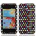 LF 4 in 1 Hard Case Cover, Stylus, Screen Protector & Wiper Bundle Accessory for Verizon LG Enact VS890 (Rainbow Dot)