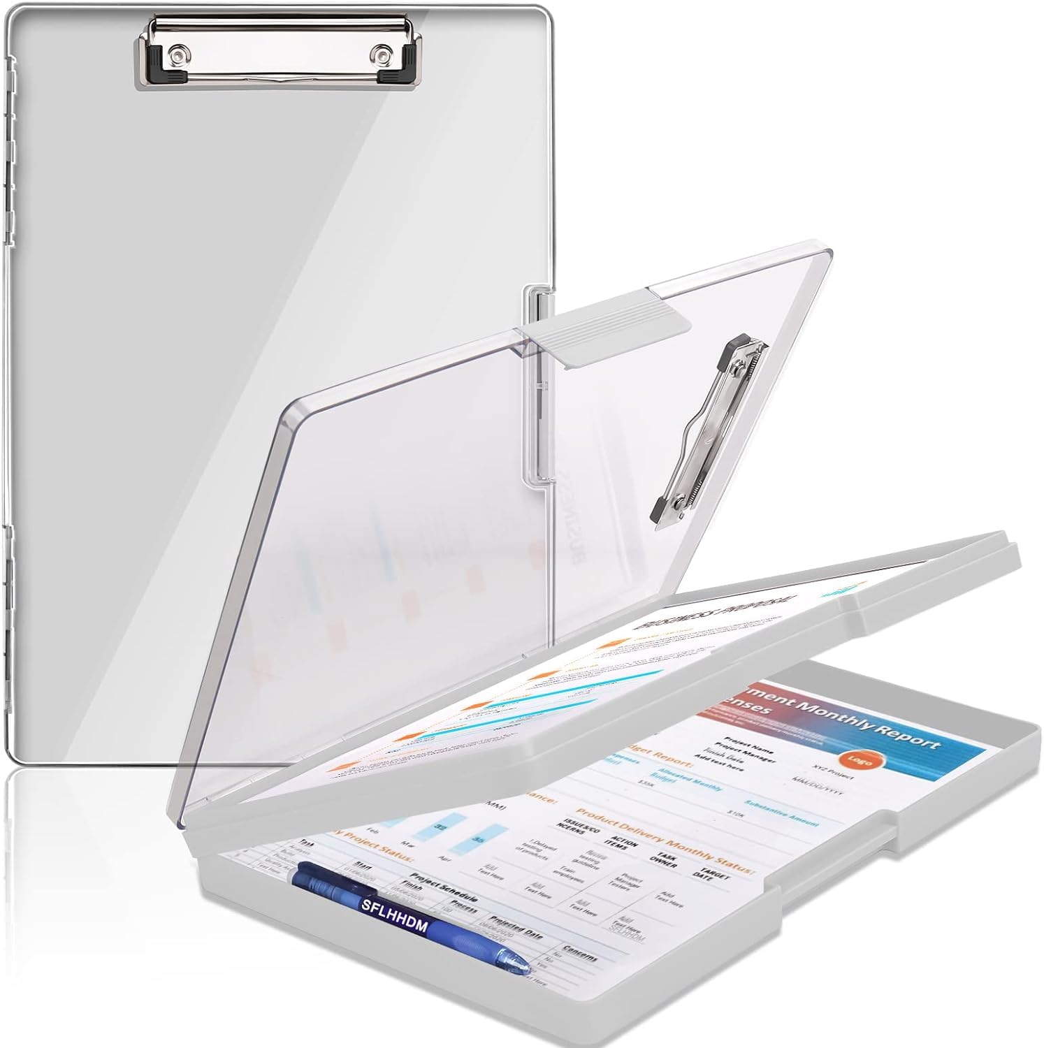 Clipboard with Storage,Heavy Duty Clip Boards