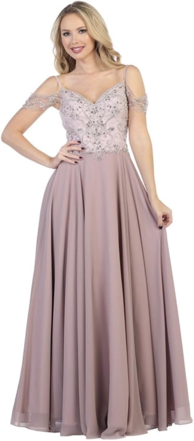 mauve special occasion dresses