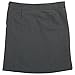 French Toast Big Girls' Front Pleated Skirt with Tabs, Grey, 10