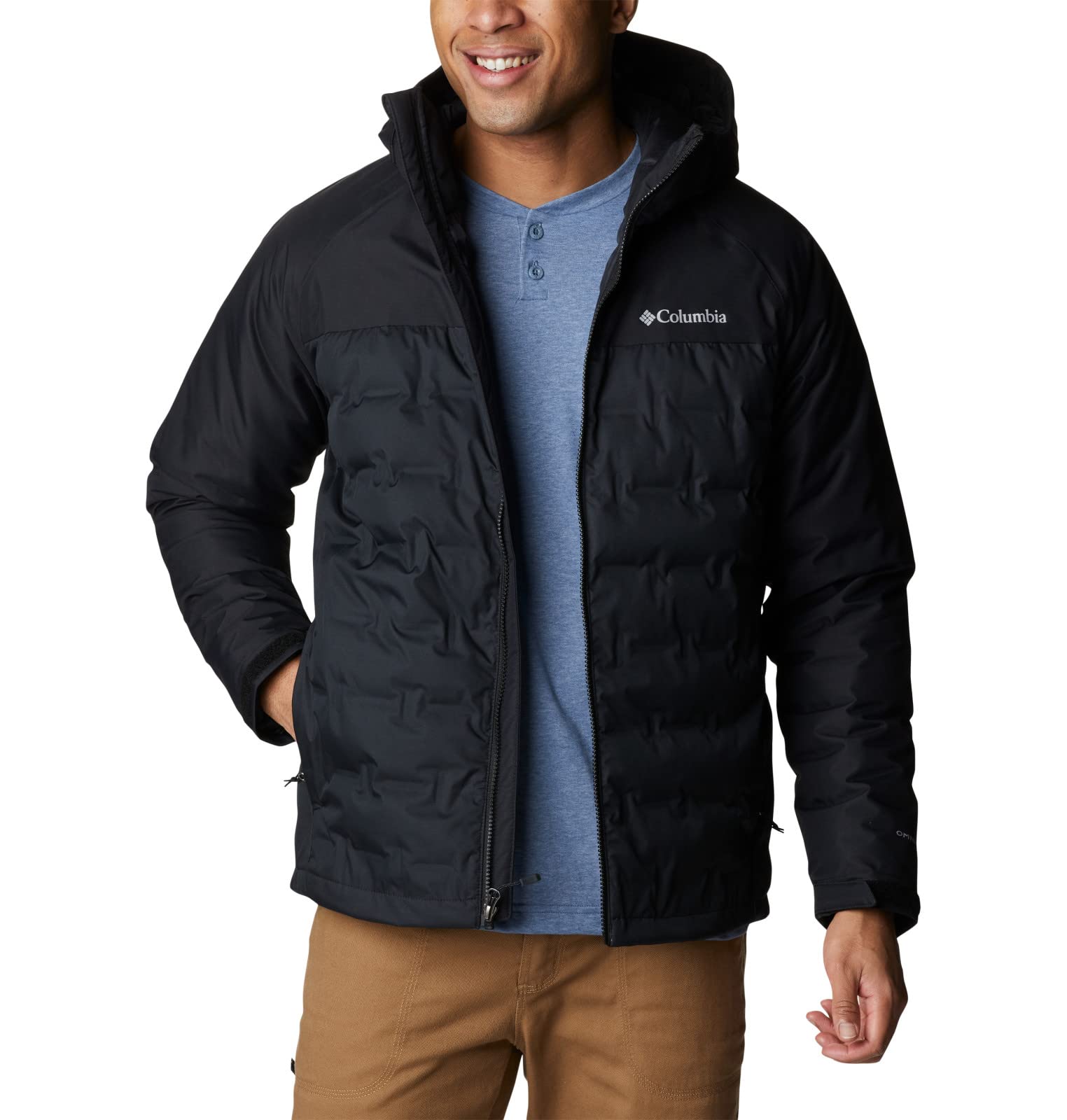 Columbia Men's Grand Trek Ii Down Hooded Jacket