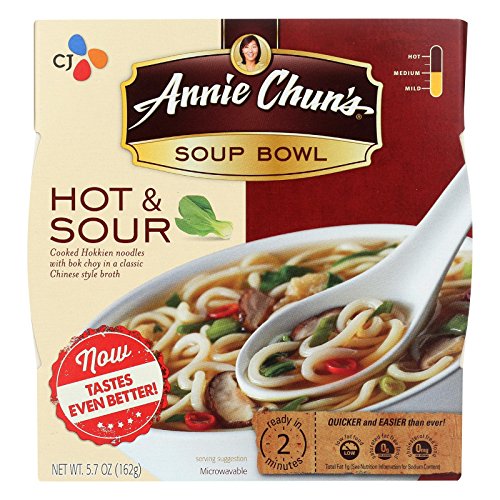Annie Chun's All Natural Asian Cuisine, Soup Bowl, Hot & Sour, 5.5 oz