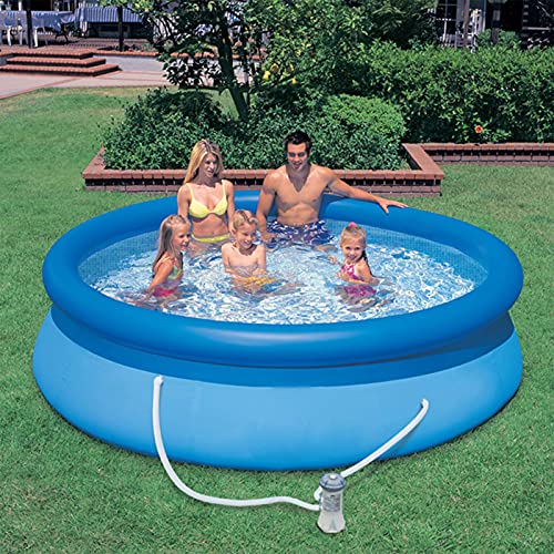 DPPAN Aufblasbares Swimmingpool, 18ft x 48in Easy Set Swimmingpool Top Ring Blow Up Pools für Erwachsene und Kinder… – Bild 8